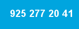 925 277 20 41